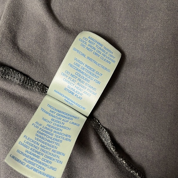 Boden St Lucia Grey Floral Jersey Halter Dress - Picture 8 of 8